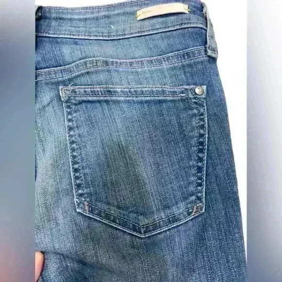 Pilcro And The Letterpress Size 26 Fit Stet Blue Denim Pants Skinny Jeans - Picture 11 of 11